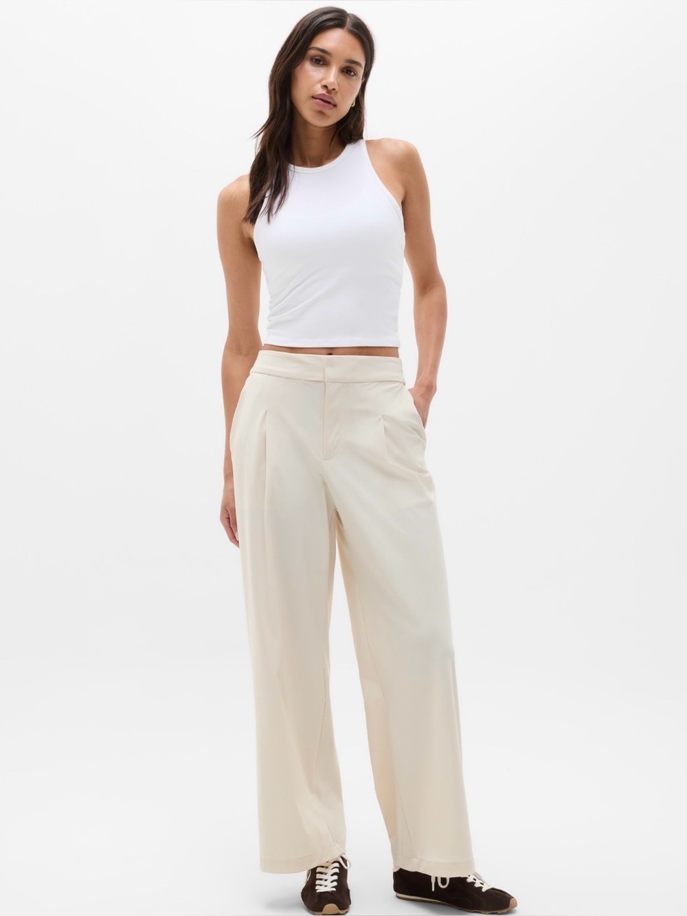 NWT Athleta Pinnacle Bone Trouser Size 0.